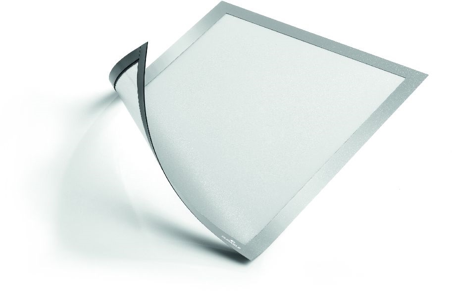 Durable Duraframe Magnetic A4 5db/csomag ezüst infokeret