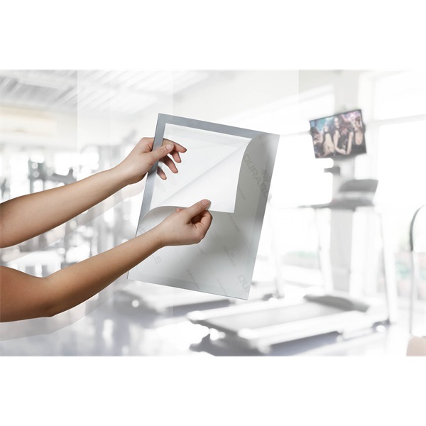 Durable Duraframe Magnetic Note A4 1db/csomag ezüst infokeret