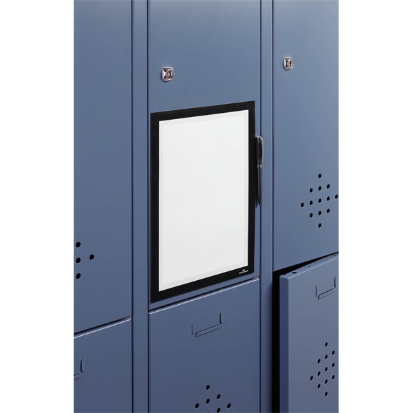 Durable Duraframe Magnetic Note A4 fekete infokeret