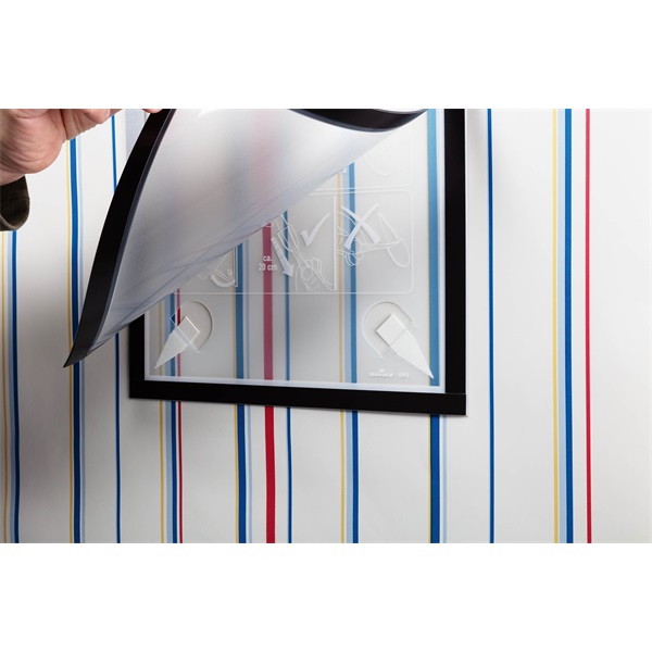 Durable Duraframe Wallpaper A4 1db/csomag ezüst infokeret