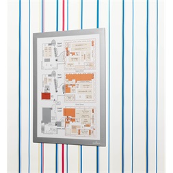 Durable Duraframe Wallpaper A4 1db/csomag ezüst infokeret