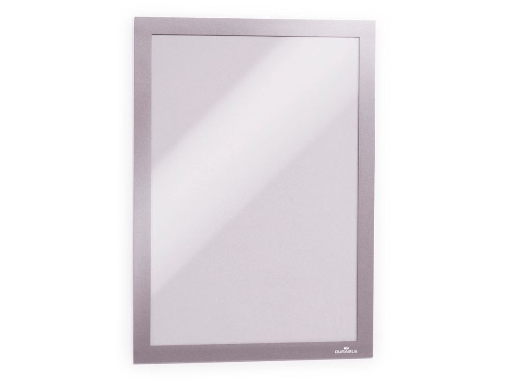 Durable Duraframe A4 2db ezüst öntapadó információs keret