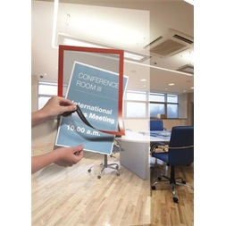 Durable Duraframe A4 2db piros öntapadó információs keret