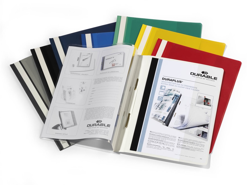 Durable Duraplus piros gyorsfűző