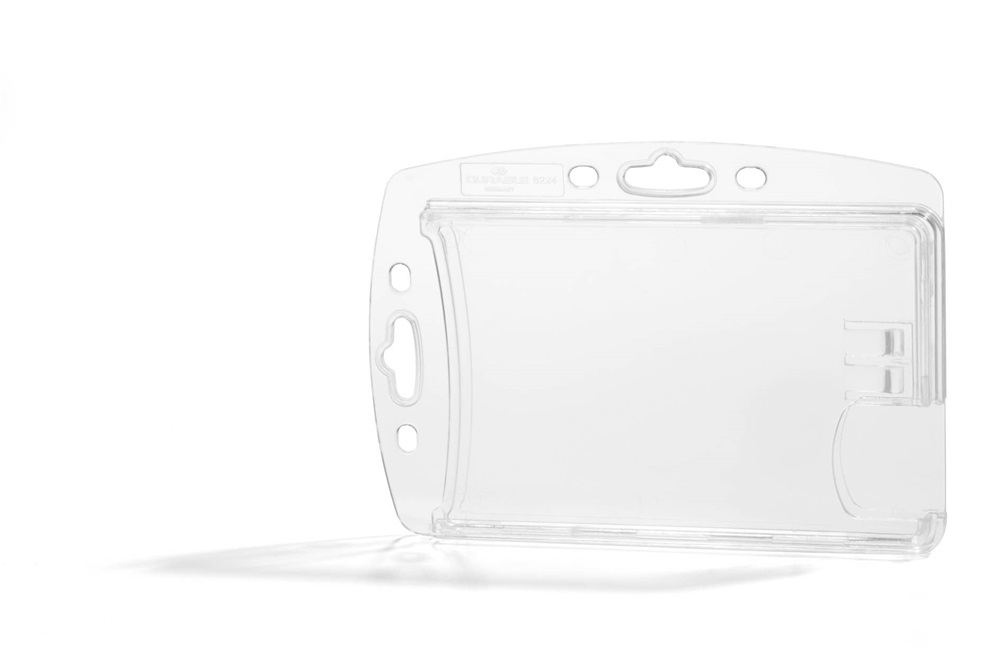 Durable Enclosed 2 kártya számára 10db-os áttetsző biztonságikártya tartó