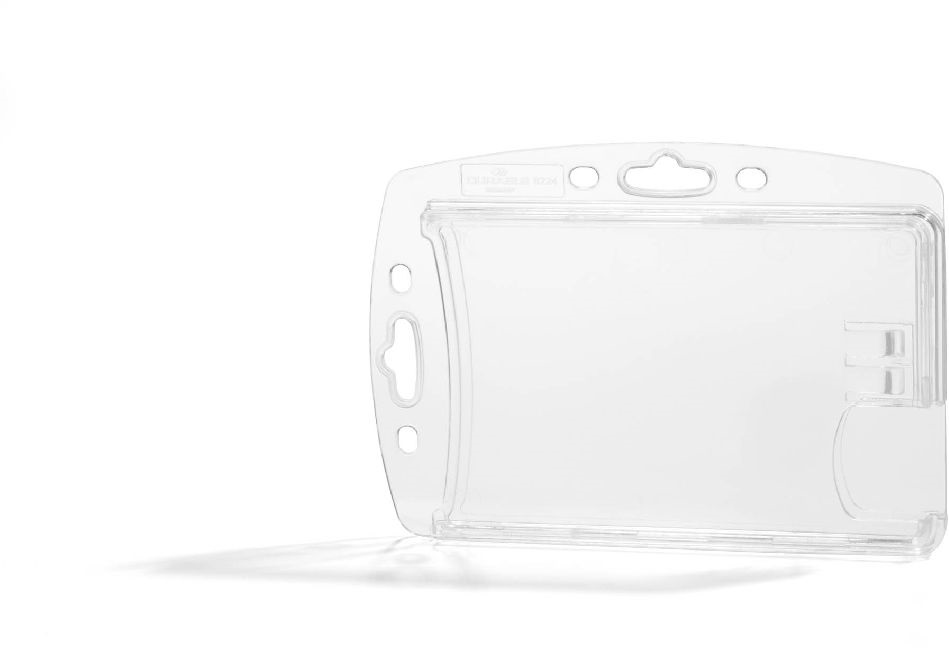 Durable Enclosed 2 kártya számára 10db-os áttetsző biztonságikártya tartó