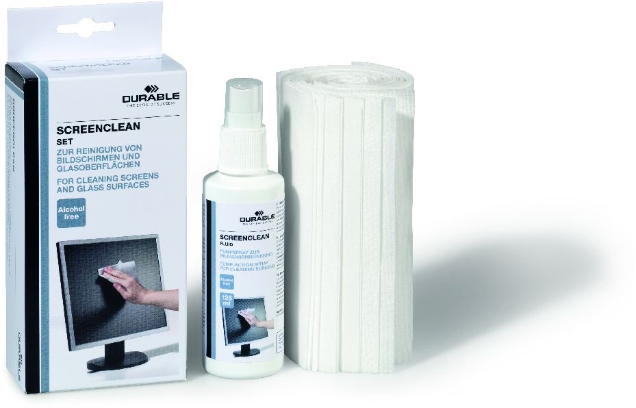 Durable SCREENCLEAN monitor tisztító szett