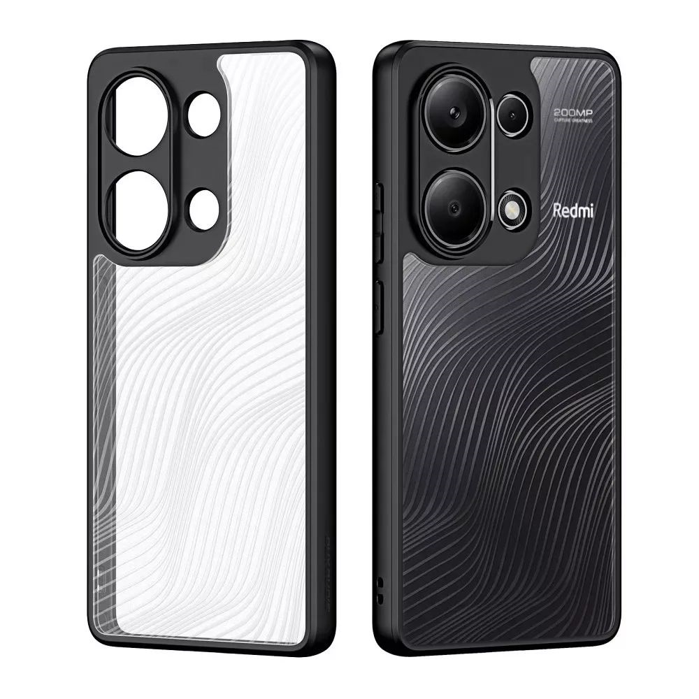 Dux Ducis Aimo DD008683 Xiaomi Redmi Note 13 Pro 4G/Poco M6 PRO 4G fekete/átlátszó hátlap