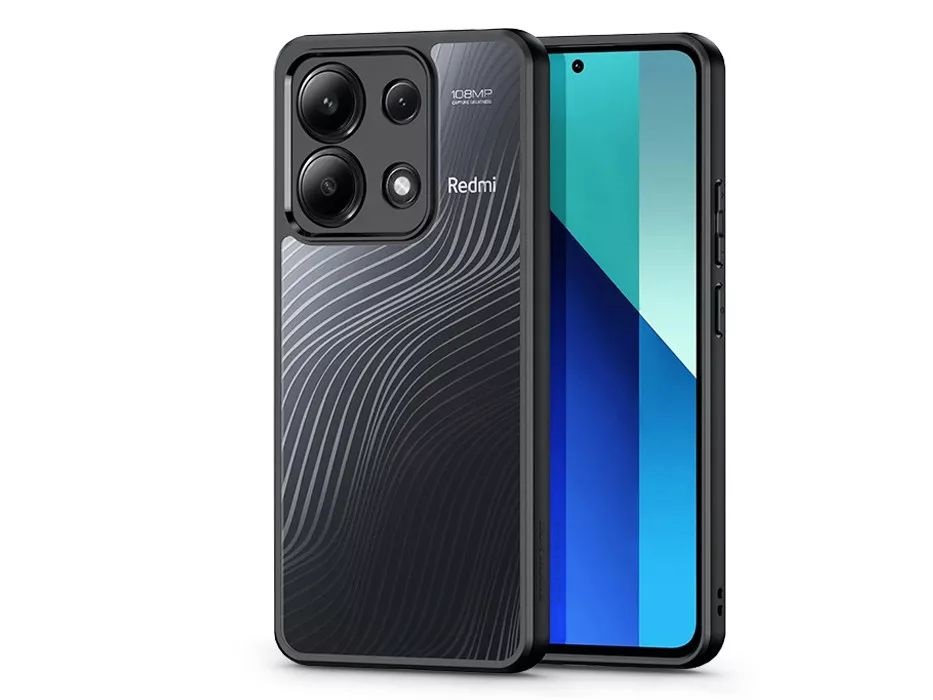 Dux Ducis Aimo DD009048 Xiaomi Redmi Note 13 5G fekete/átlátszó hátlap