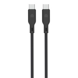 Dviced DV110007 1,25m Type-C fekete adat- és töltőkábel