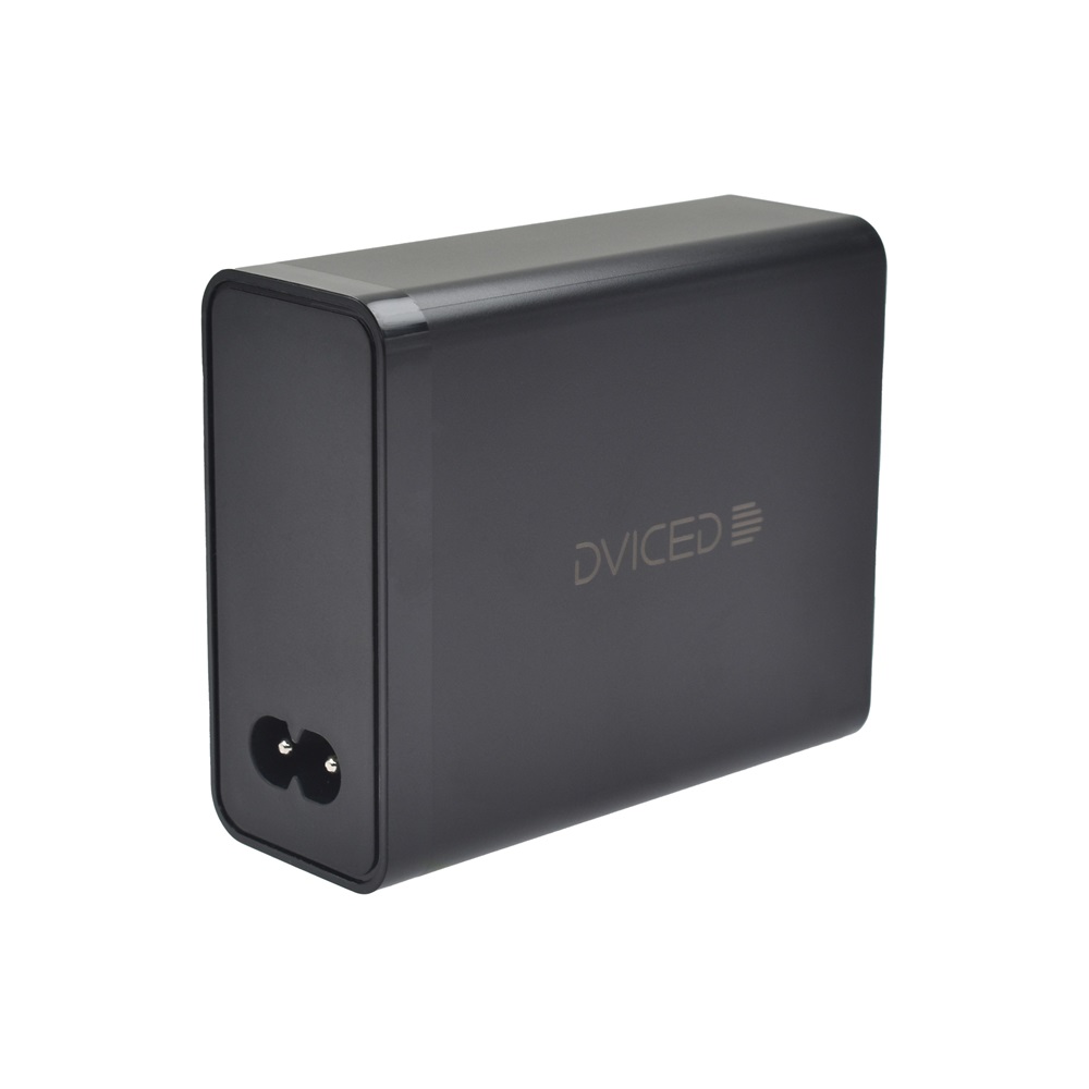 Dviced DV211002 140W 4xType-C GaN fekete asztali töltő