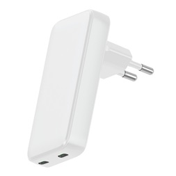Dviced DV221001 45W 2xType-C GaN fehér hálózati töltő