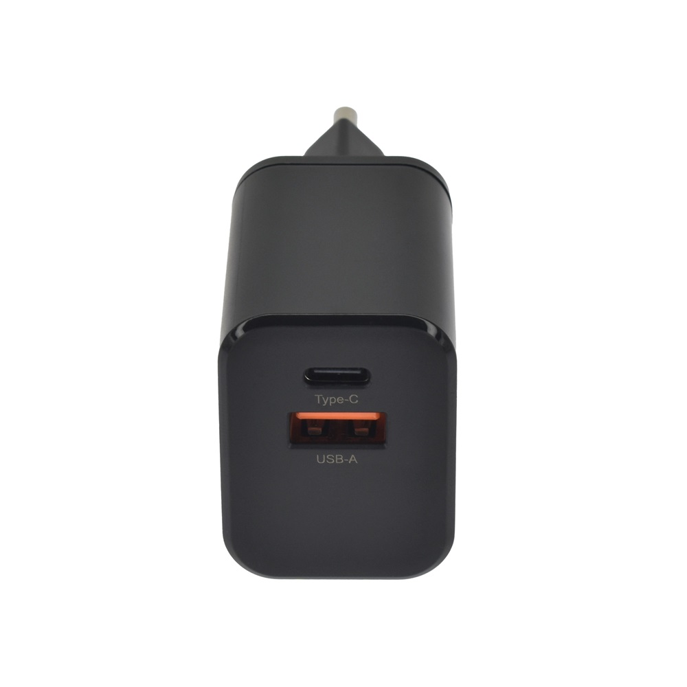 Dviced DV221007 35W USB/Type-C GaN fekete hálózati töltő