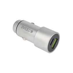Dviced DV250004 48W Type-C/USB szürke autós töltő