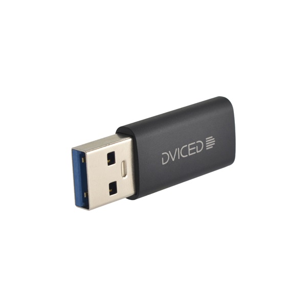 Dviced DV300005 USB - Type-C fekete adapter