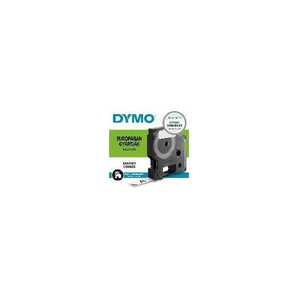 Dymo D1 12mmx7m kék/fehér feliratozógép szalag