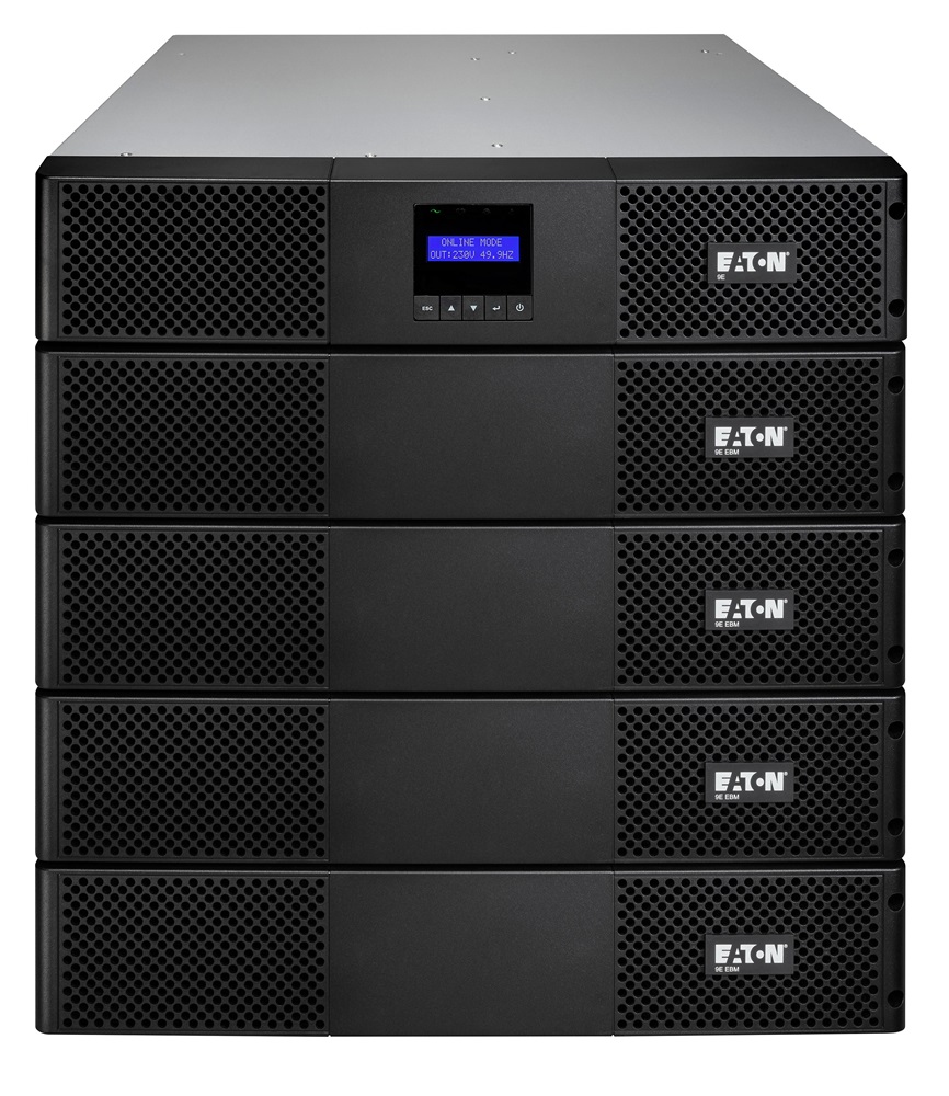 EATON 9E 2000IR 2000VA 1800W fekete 2U rack szünetmentes tápegység