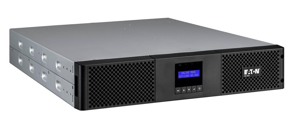 EATON 9E 2000IR 2000VA 1800W fekete 2U rack szünetmentes tápegység