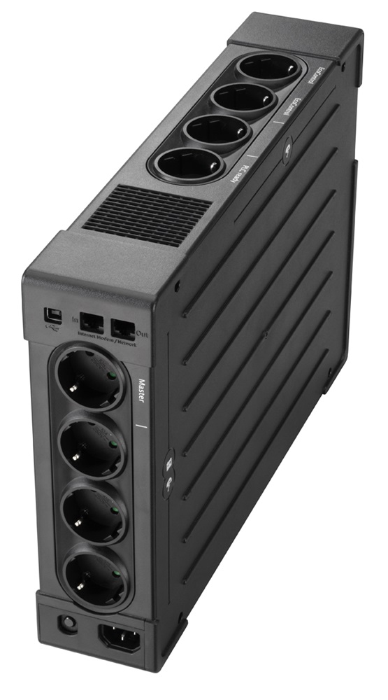 EATON Ellipse PRO 1200 DIN 750W fekete szünetmentes tápegység