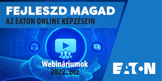 EATON Webinár sorozat ősszel!