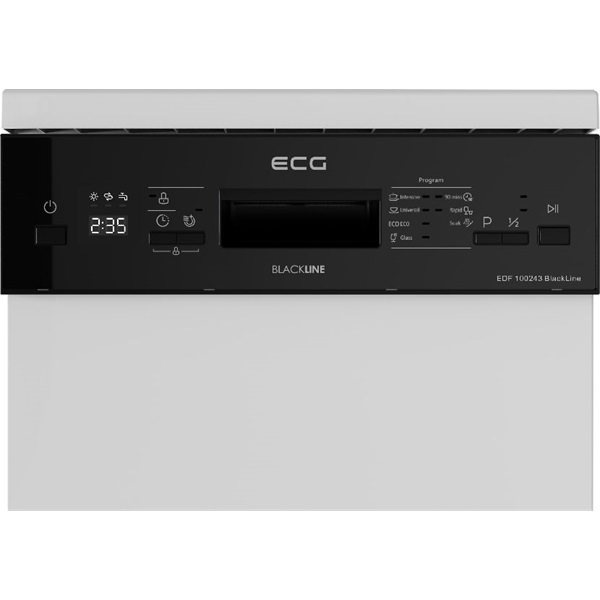ECG EDF 100243 BlackLine mosogatógép