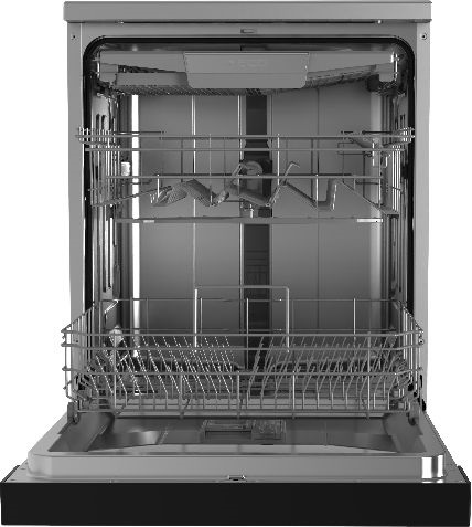 ECG EDF 300563 Blackline inox, programok száma: 7, szabadonálló, 14 terítékes mosogatógép 