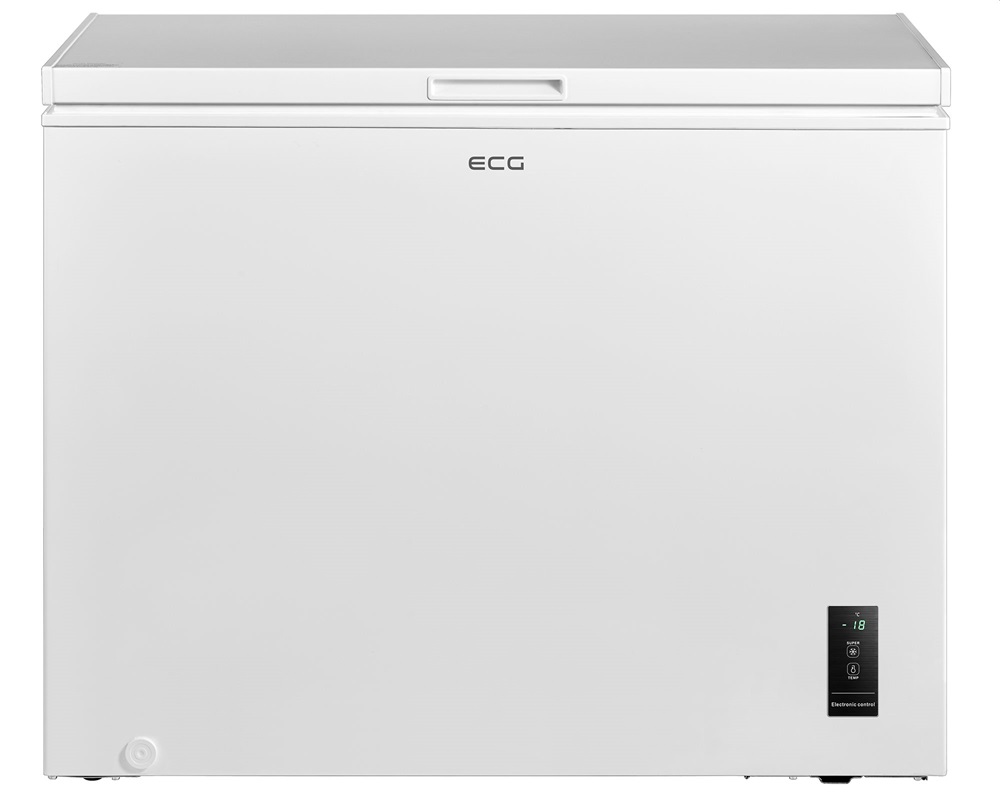 ECG EFP 12950 WE fehér, Fagyasztó:290L, fagyasztóláda