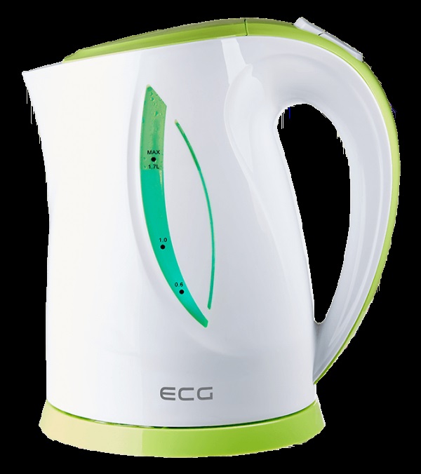 ECG RK 1758 1,7L-es zöld/fehér vízforraló