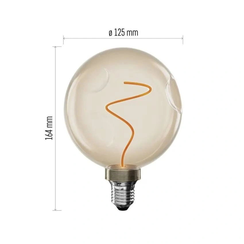 EMOS Z50B11 LED DECO "BURGEON" CG125A 4.5W 24W 240lm E27 izzó
