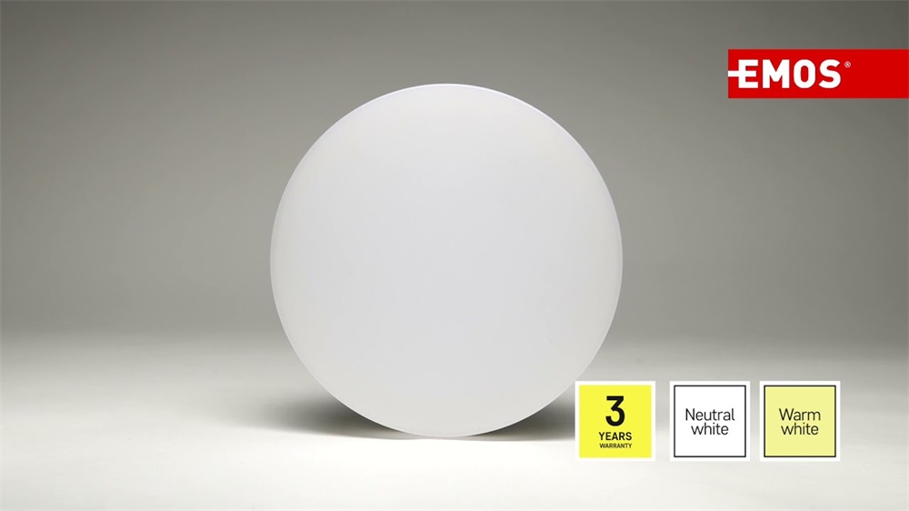 EMOS ZM4322 TORI kör alakú 24W IP54 NW LED mennyezeti lámpa