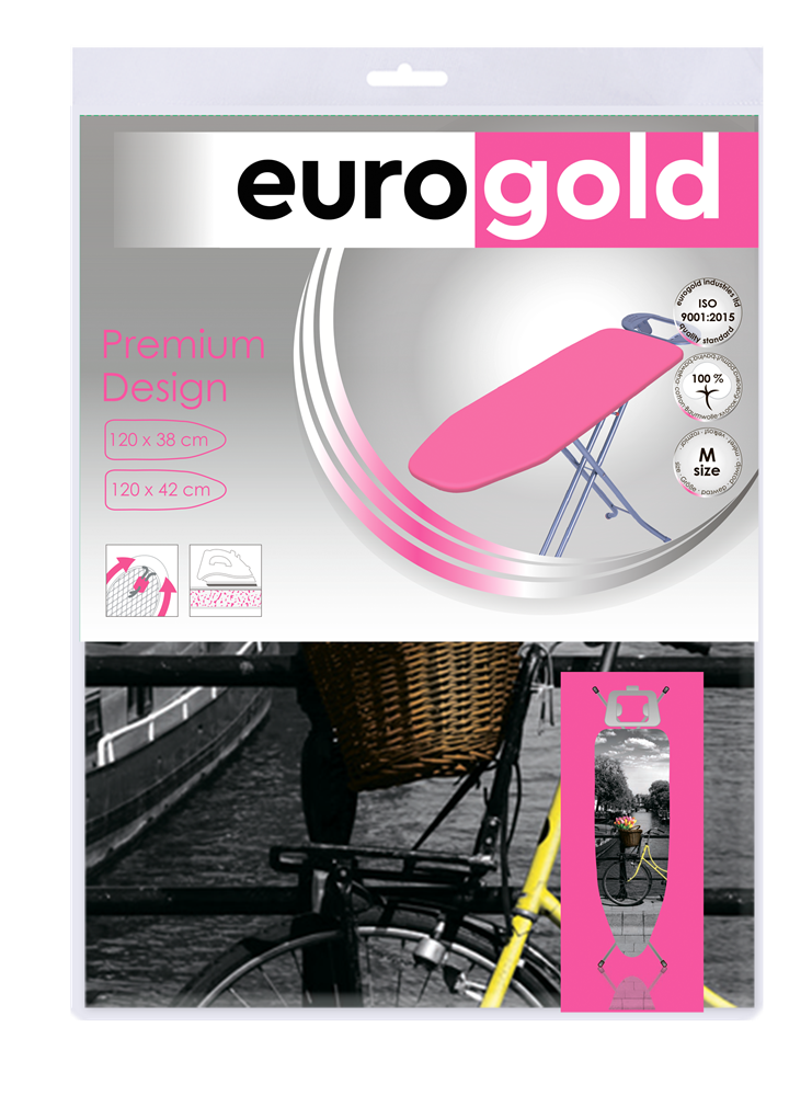 EUROGOLD PREMIUM vasalódeszka huzat 120x38cm-120x42cm tartomány