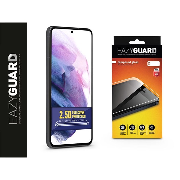 EazyGuard LA-1800 Galaxy S21+ 2.5D üveg kijelzővédő fólia