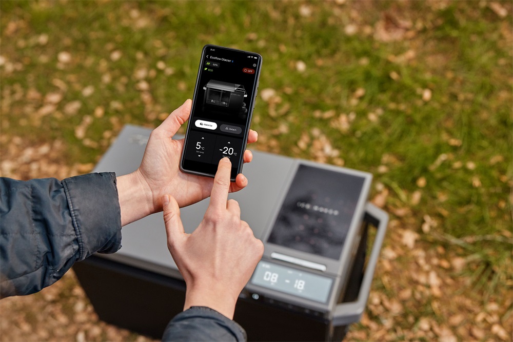 EcoFlow Glacier akkumulátoros hűtőláda