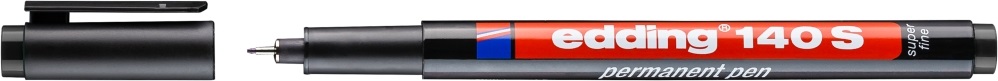 Edding 140 S OHP Permanent 0,3 mm fekete marker