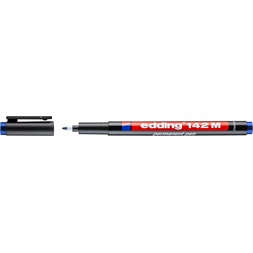 Edding 142 M OHP Permanent 1 mm kék marker