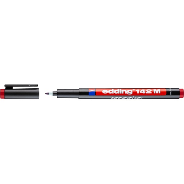 Edding 142 M OHP Permanent 1 mm piros marker