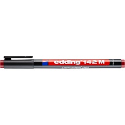 Edding 142 M OHP Permanent 1 mm piros marker