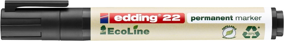Edding 22 Ecoline fekete permanent marker