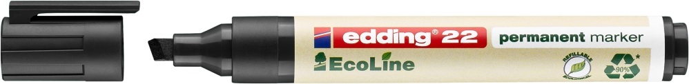 Edding 22 Ecoline fekete permanent marker