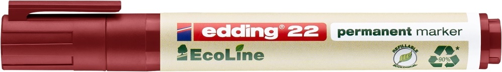Edding 22 Ecoline piros permanent marker