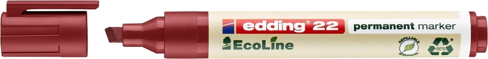Edding 22 Ecoline piros permanent marker