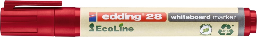 Edding 28 Ecoline piros táblamarker