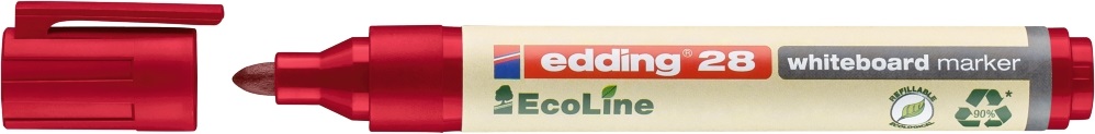 Edding 28 Ecoline piros táblamarker
