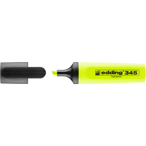 Edding 345 sárga szövegkiemelő