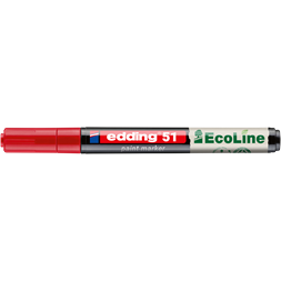 Edding 51 D10 piros lakkmarker