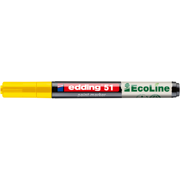 Edding 51 D10 sárga lakkmarker