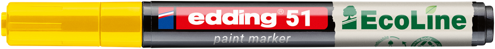 Edding 51 D10 sárga lakkmarker
