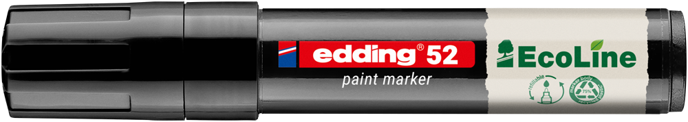 Edding 52 EcoLine D10 4-15 mm fekete lakkmarker