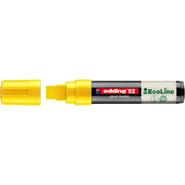 Edding 52 EcoLine D10 4-15 mm sárga lakkmarker