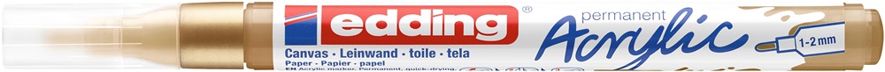 Edding 5300 F gazdag arany színű (924) D10 akril marker
